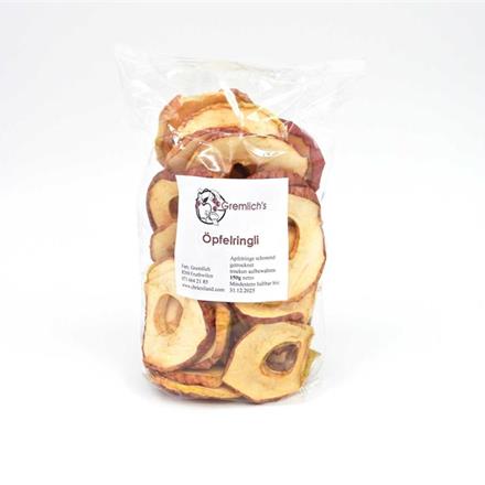Öpfelringli mit Schale