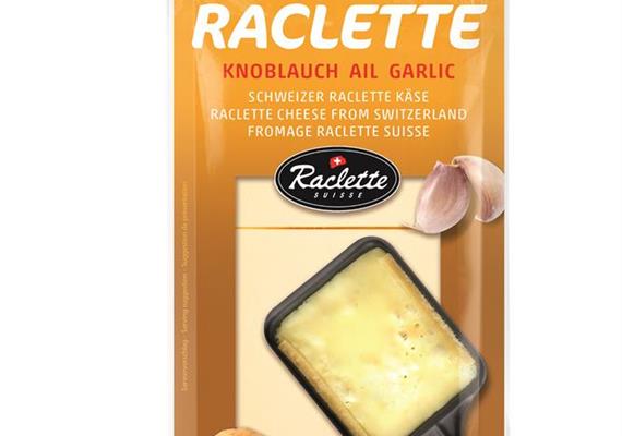 Raclette mit Knoblauch