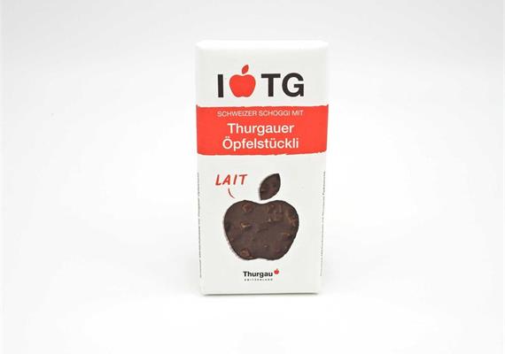 Schoggi mit Thurgauer Öpfelstückli